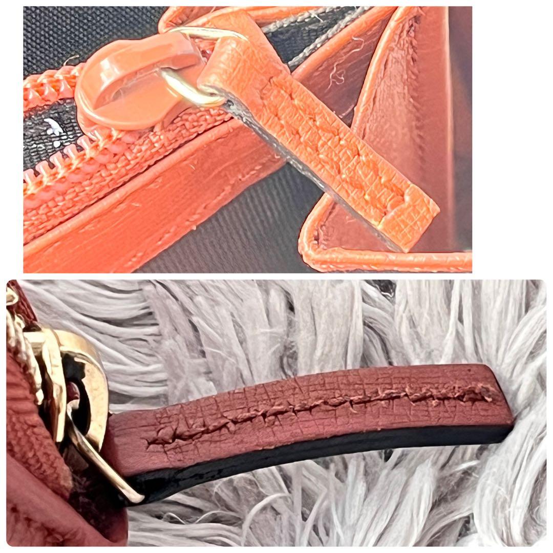 良品✨GUCCI ラウンドファスナー　インターロッキング　レザー　長財布