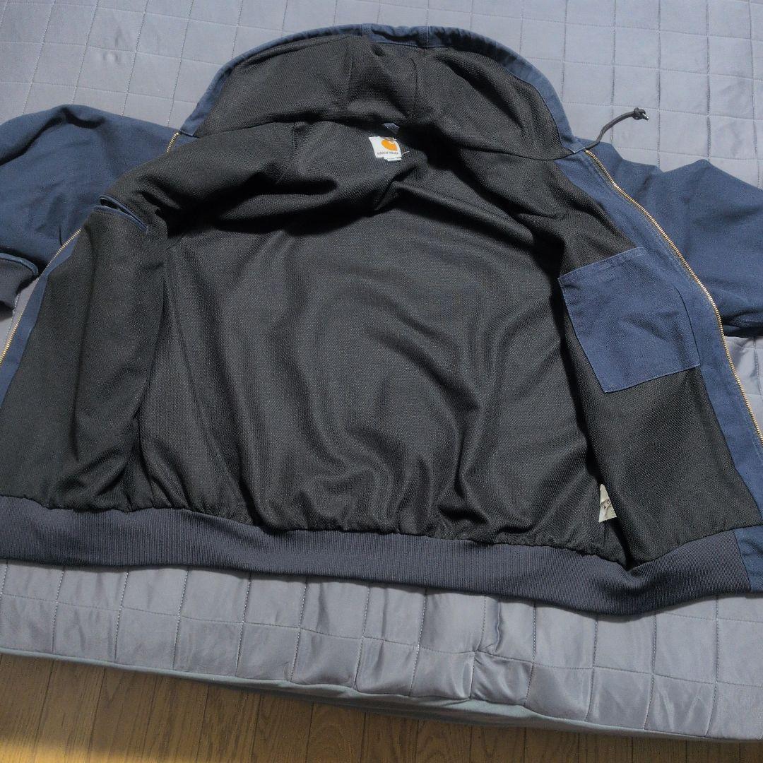 カーハート　アクティブジャケット　ネイビー　XL USA製