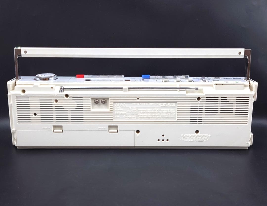 【ジャンク】 外装良好 AIWA ラジカセ CS-W99 昭和レトロ アイワ