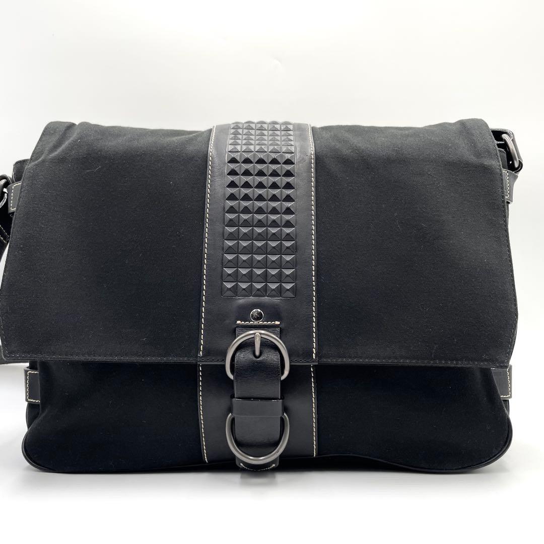 Jean Paul GAULTIER ショルダーバッグ　メッセンジャー　ブラック