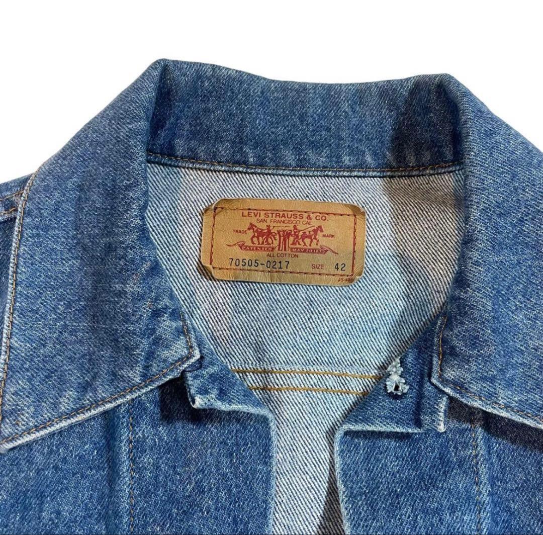 Levi's リーバイス デニムジャケット 70505-0217 日本製 42