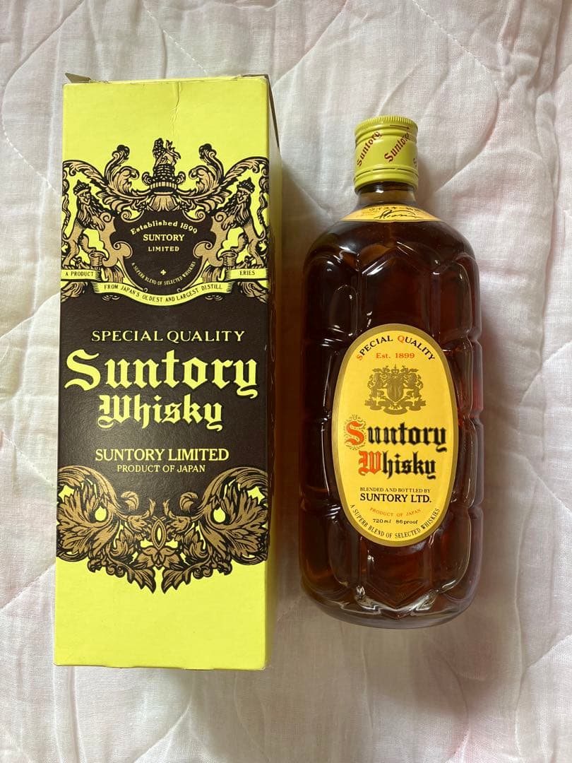 未開封　SUNTORY　LIMITED　WHISKY　角瓶