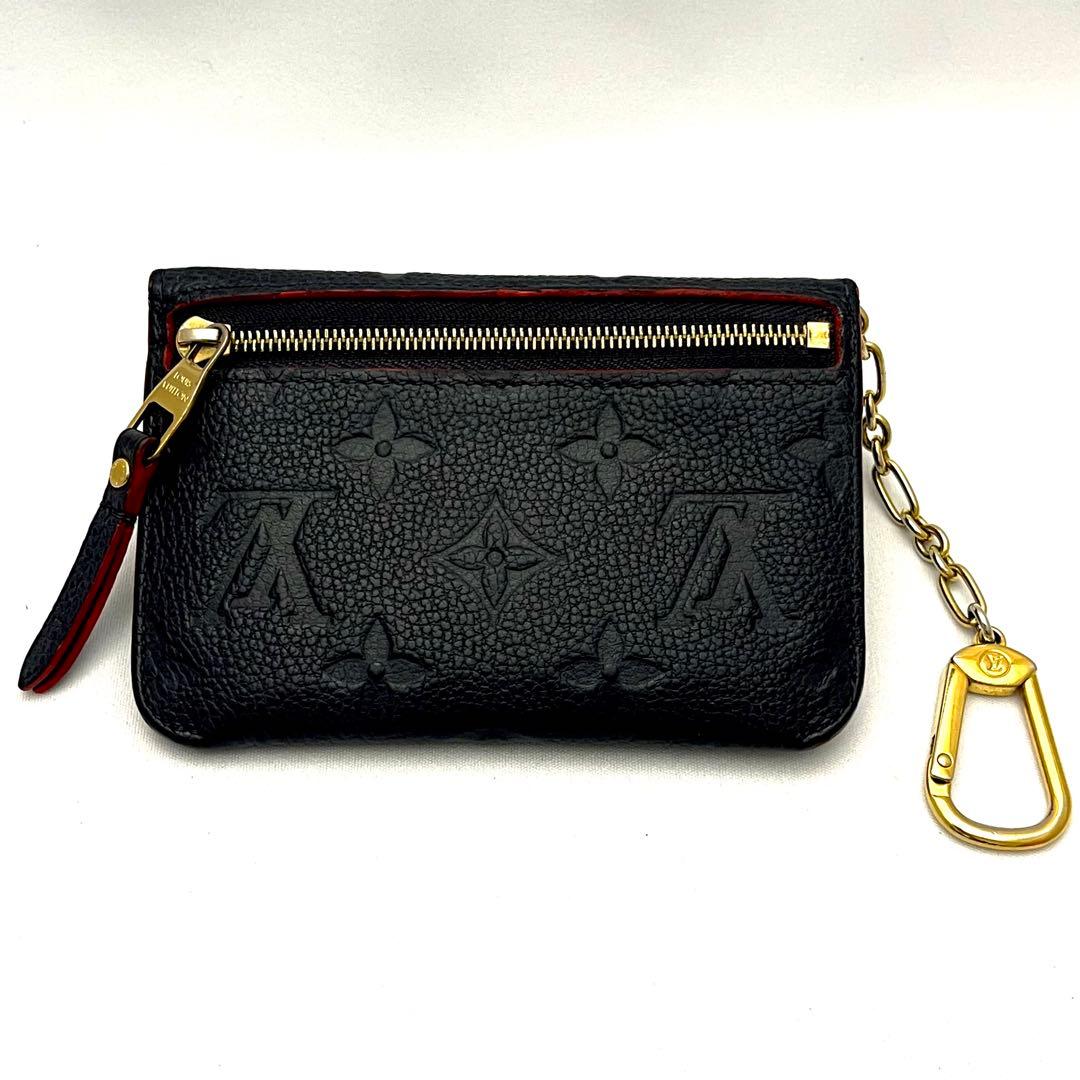 ルイヴィトン ケース アンプラント モノグラム　ポシェットクレ ネイビー