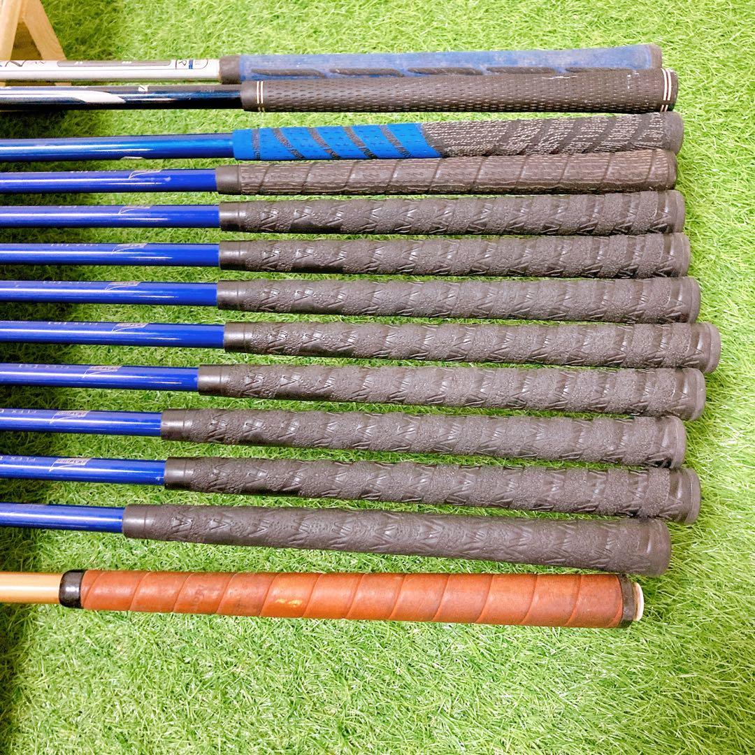 N7 【レフティー】初心者オススメ　ゴルフクラブセット　メンズ　13本