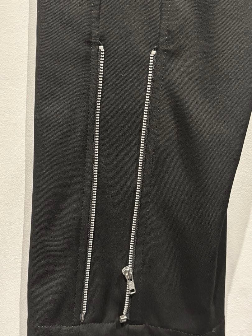 BLACK COMME DES GARÇONS ジップパンツ