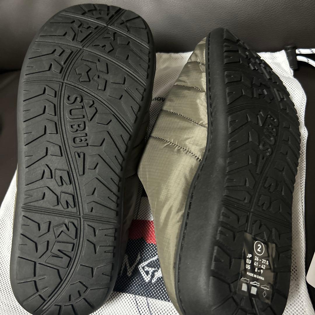 【新品・未使用】NANGA×SUBU 26-27.5
