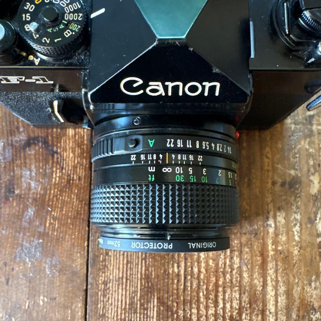 実働機 Canon F-1 FD50mm F1.4 作例あり