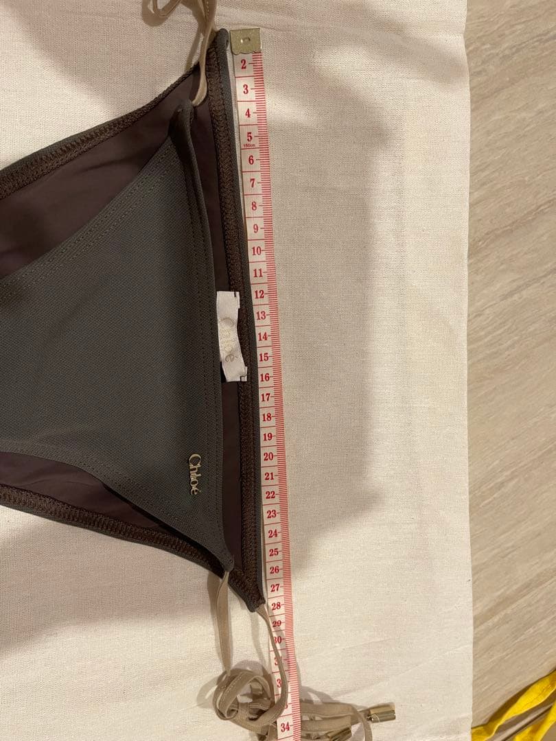 【タイムセール】CHLOE クロエ　ロゴ　ビキニ　未使用