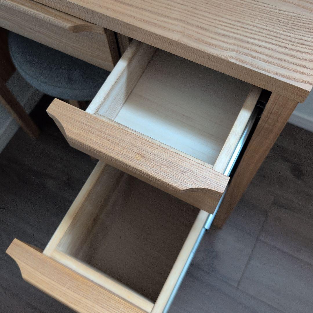 チカコ　引取歓迎　unico　CLARUS-mini　ドレッサー　スツール