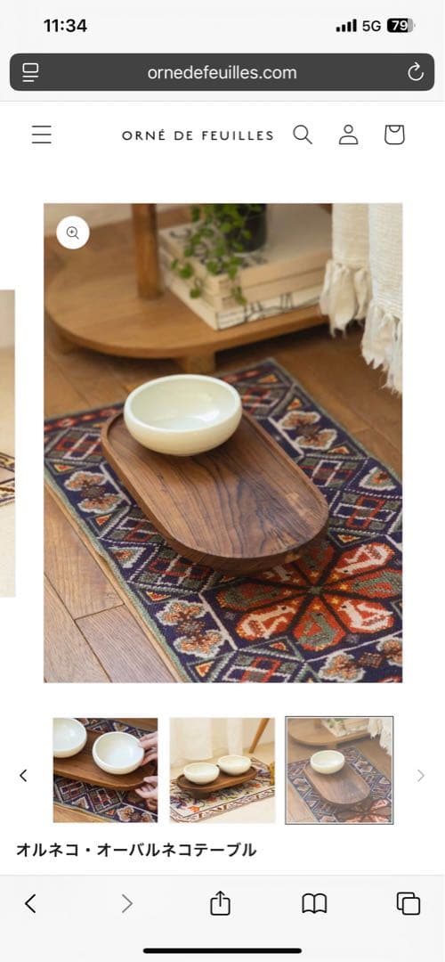 完売品♡オルネコ・オーバルネコテーブル　ネコちゃんわんちゃん➕オルネコブック