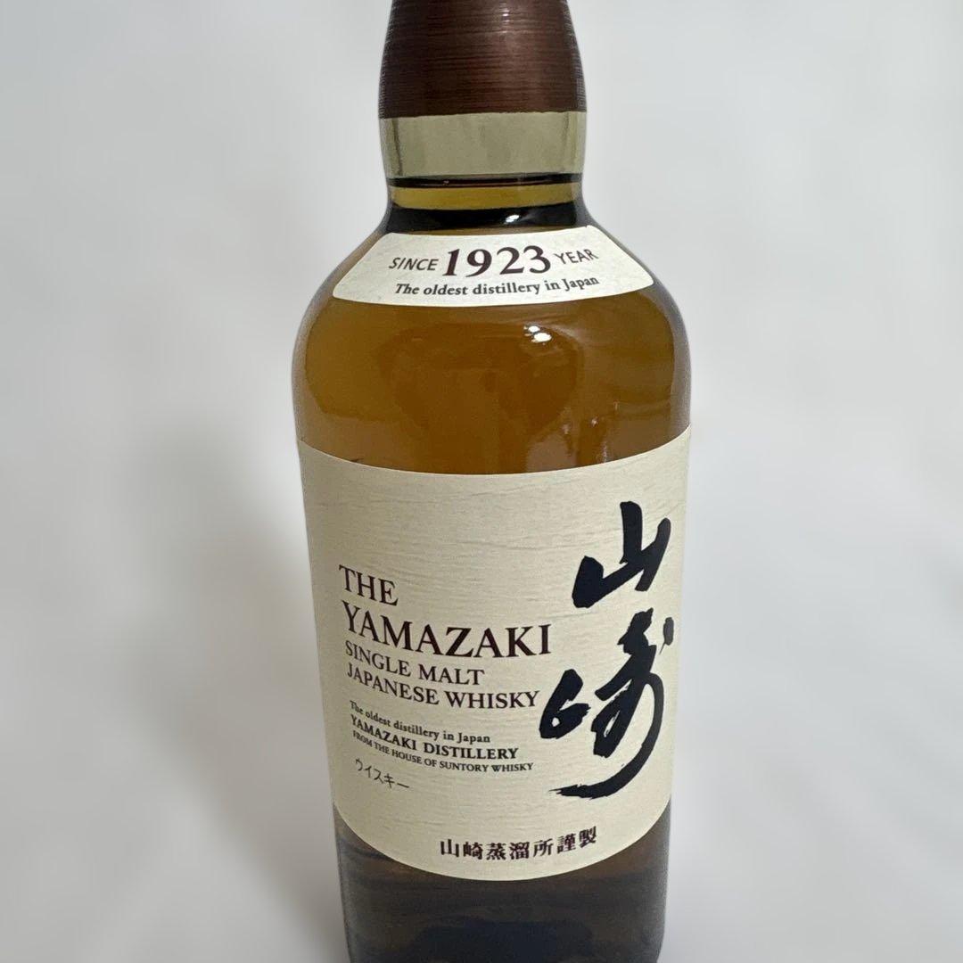 未開栓・未開封★サントリーシングルモルトウイスキー「山崎」700ml 43%