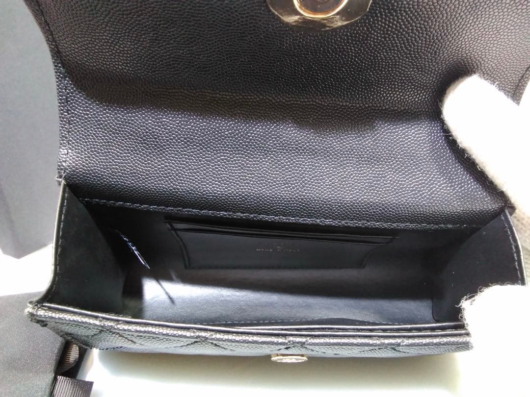 CHANEL(シャネル)ノベルティ　ブラック ショルダーバッグ　ブラックシャドー