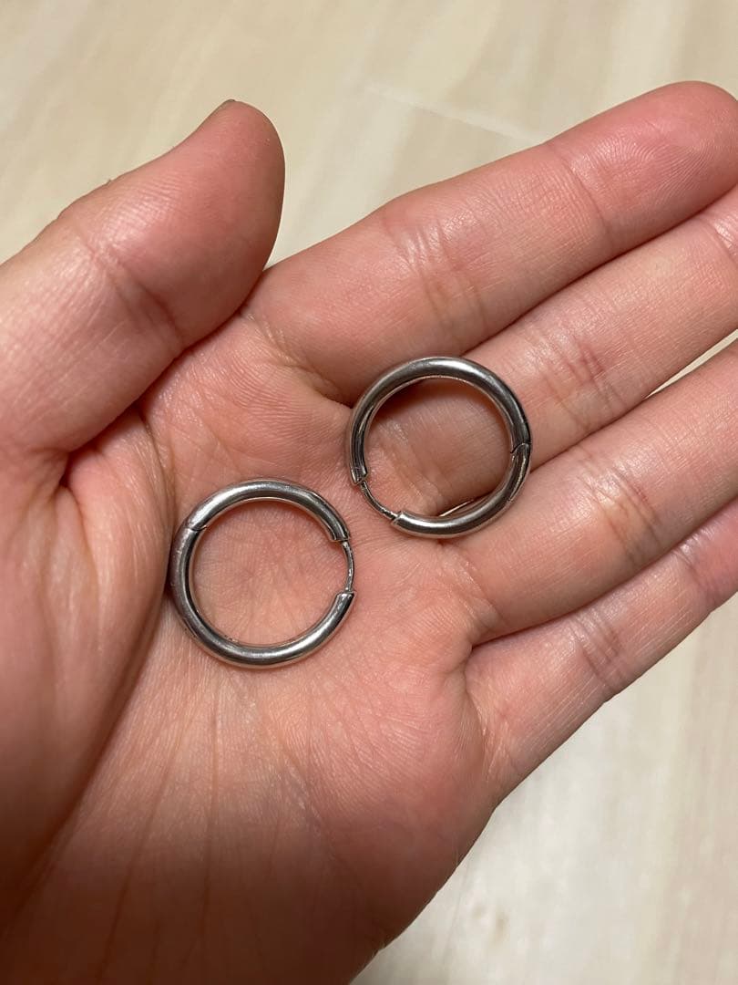 TOMWOOD シルバー925 フープピアス