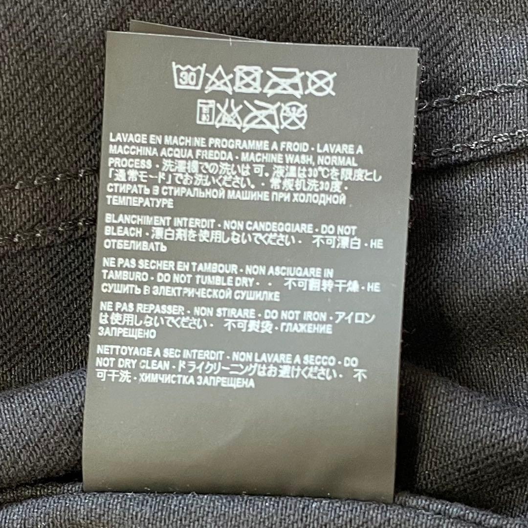 ネイマールSAINT LAURENT YSLコーティング デニムジャケット