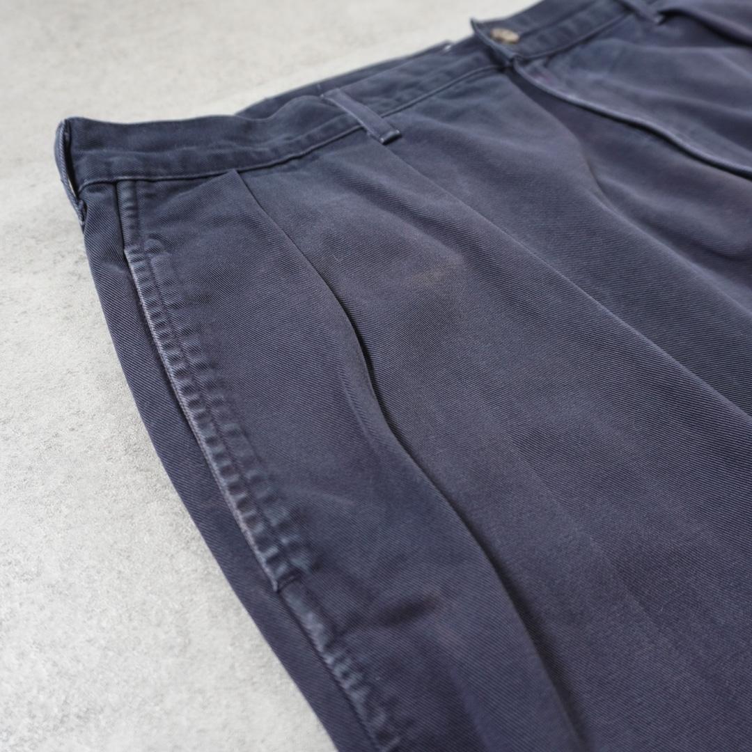 PoloRalphLauren90s初期タグUSA製ポロチノW38L30古着