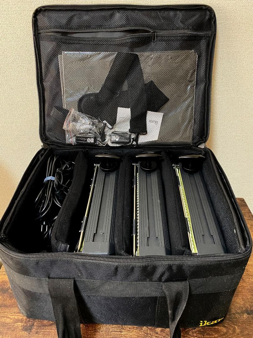 プロ用LED照明キット（IKAN ID500) 3灯キット（ファンレス静音）