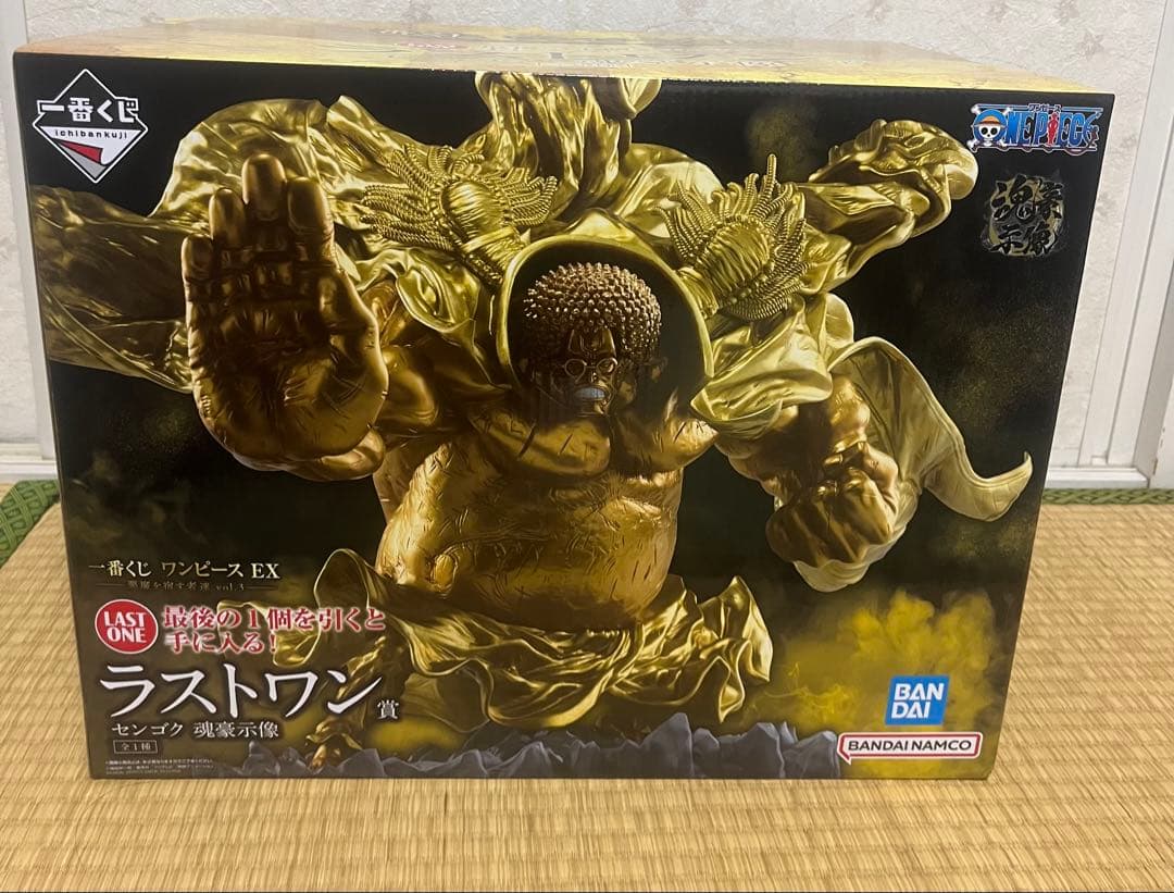 一番くじ ワンピース EX 魂豪示像 センゴク ラストワン賞 フィギュア