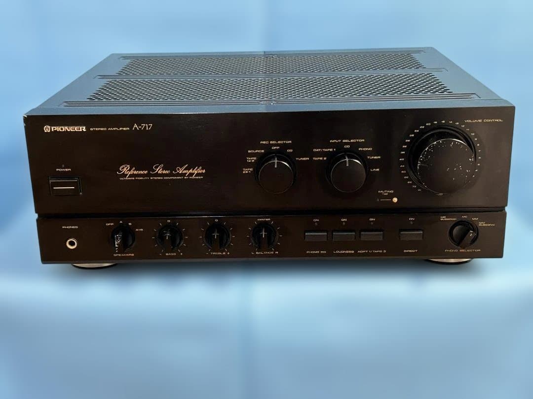 【音出し確認】　Pioneer A-717 プリメインアンプ