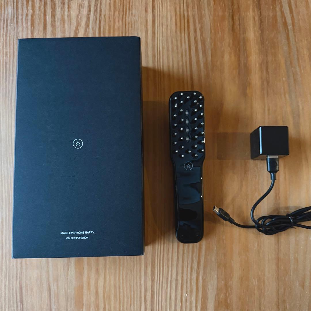 【美品】ELECTRON(エレクトロン) 電気バリブラシ 黒 正規品