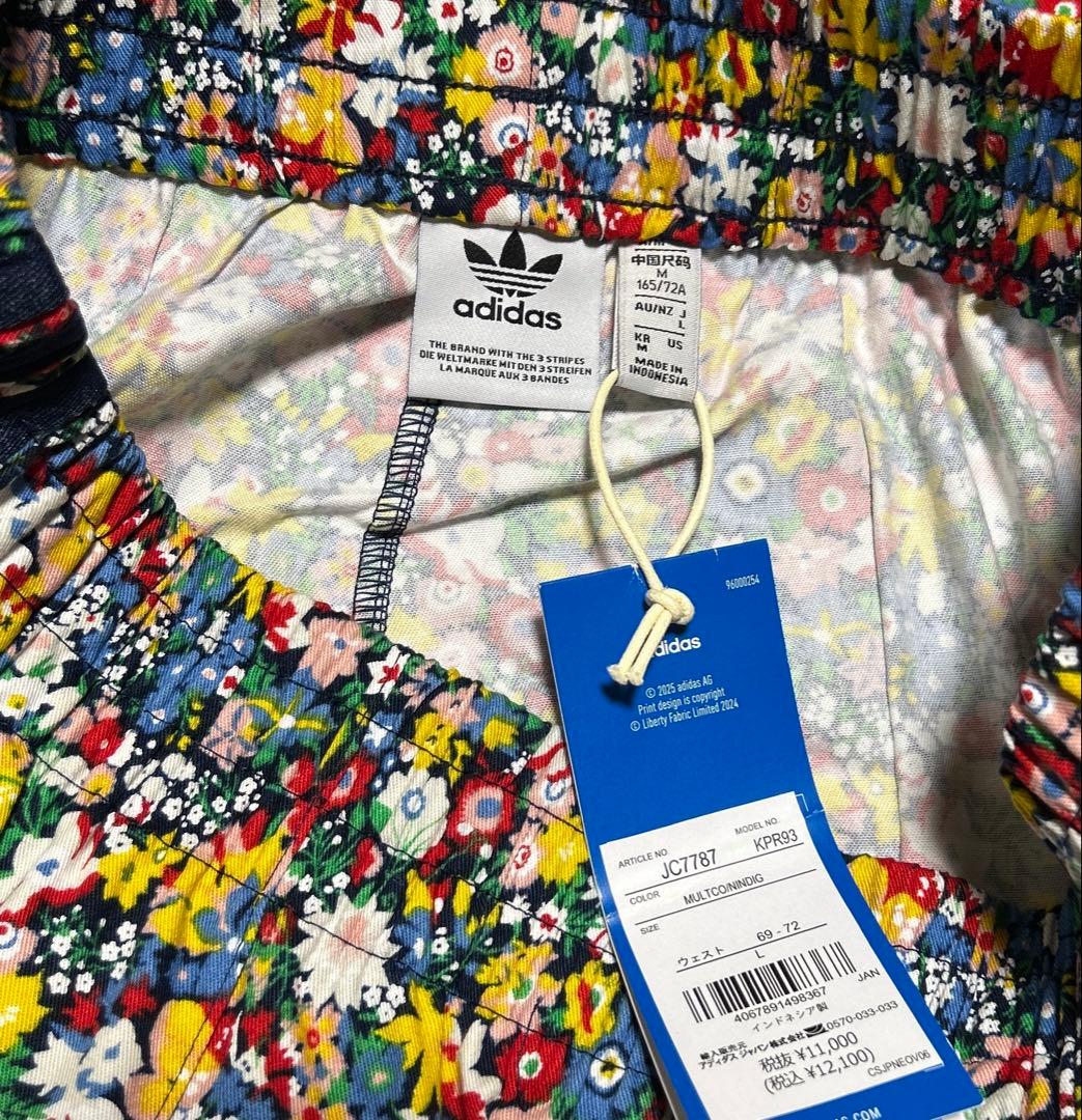 adidas LIBERTY柄 カジュアルパンツ Ｌ 新品
