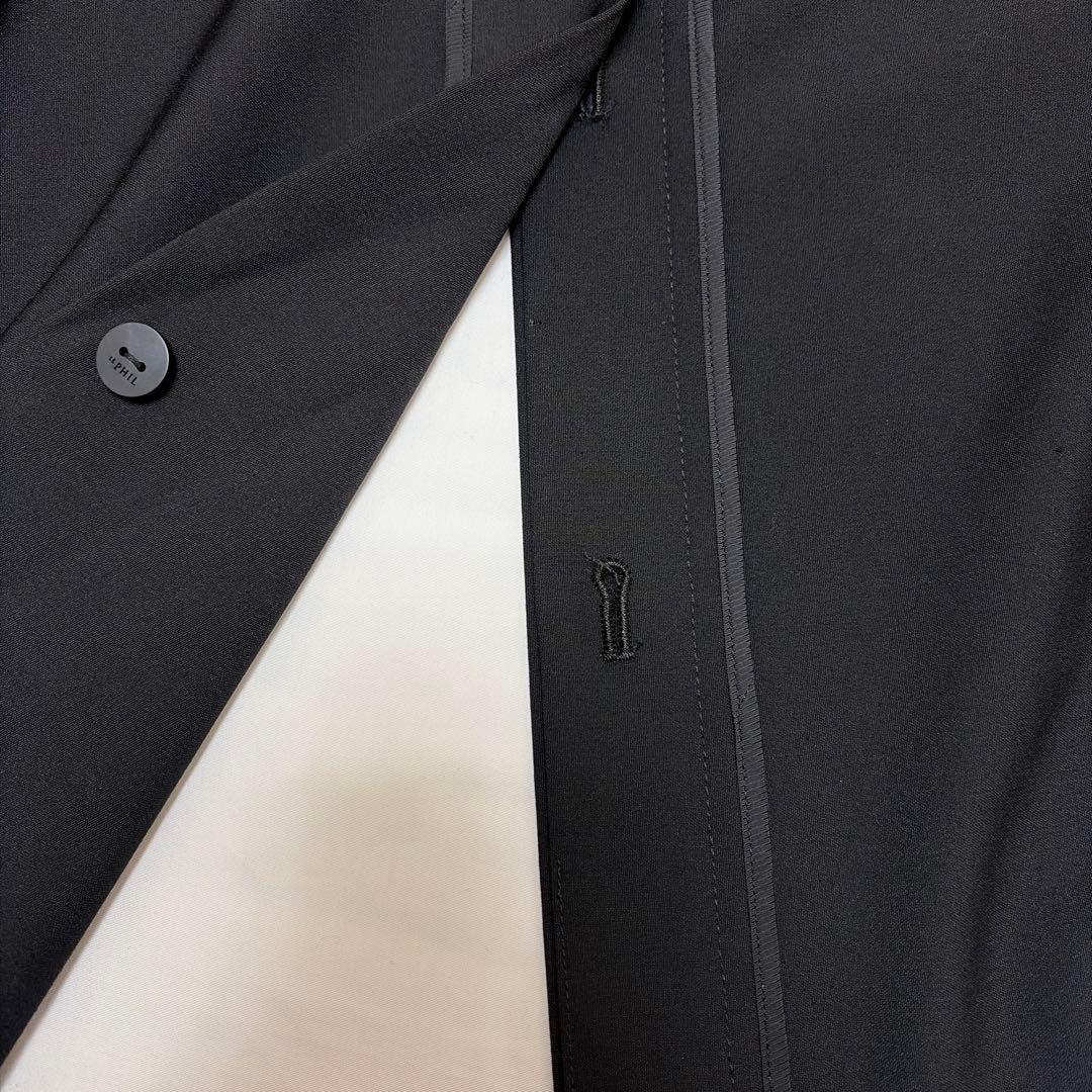 LE PHIL ブラック ノースリーブベスト F