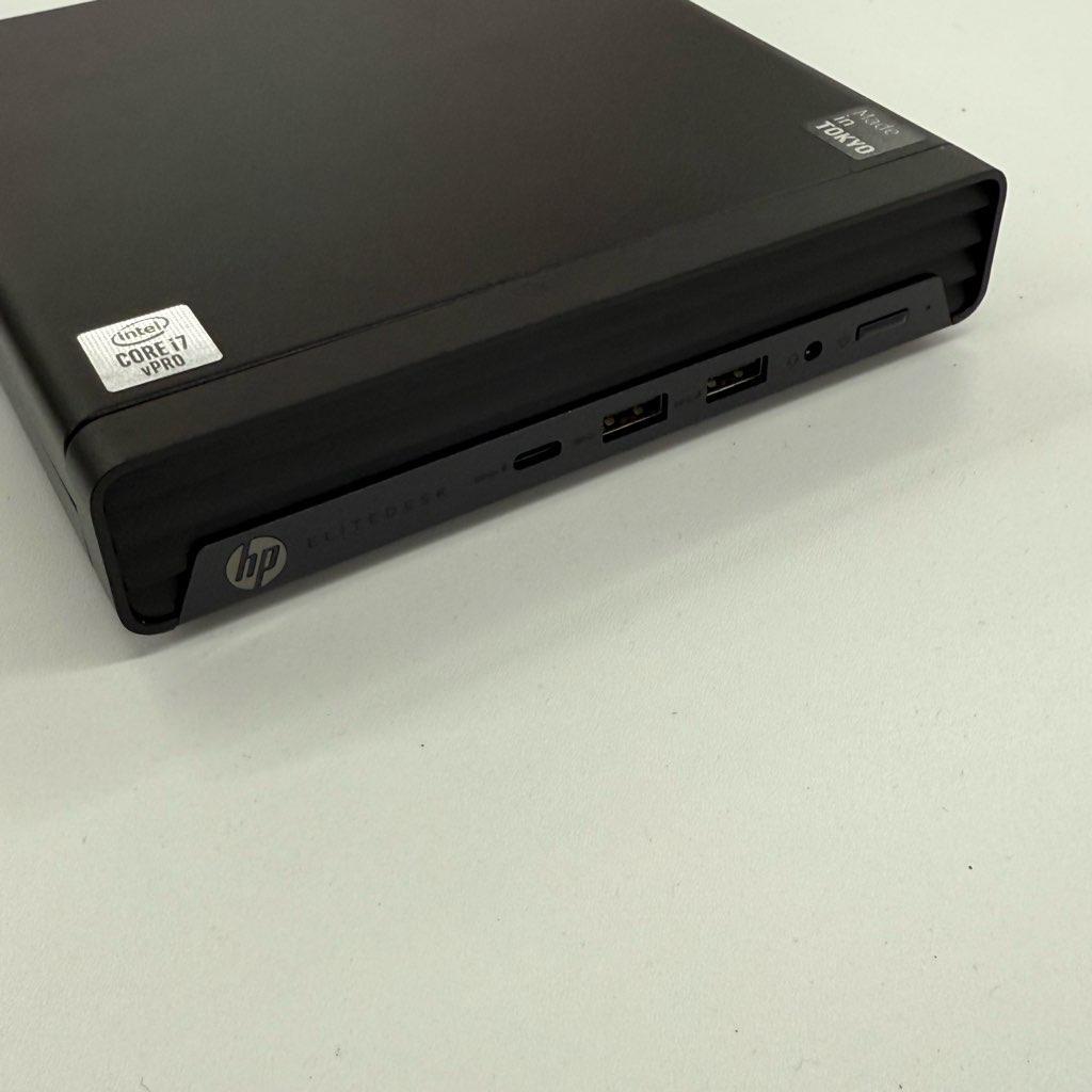 ●コンパクトモデル●HP EliteDesk800G6 DM i7 16GB