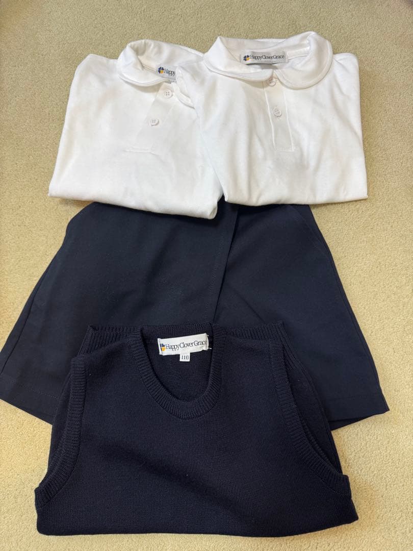 小学校お受験服セット 女の子用　一回着用