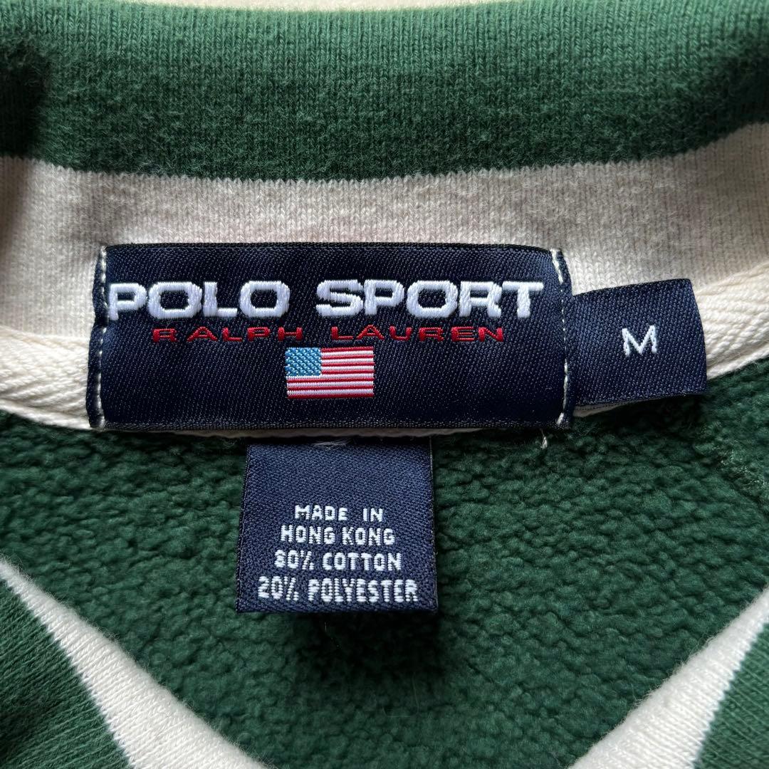 【香港製】 ポロスポーツ ラルフローレン タイガースウェットスタジャン Mサイズ