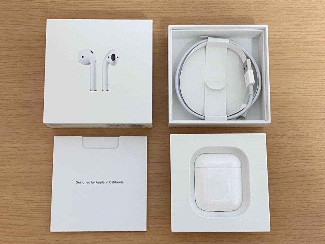 AirPods2 本体 充電ケース 付属品完備