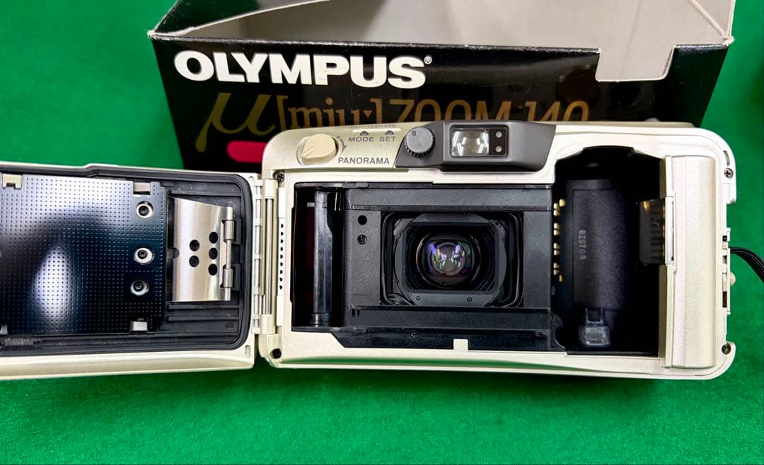 オリンパス OLYMPUS μ ZOOM140 DELUXE フィルムカメラ