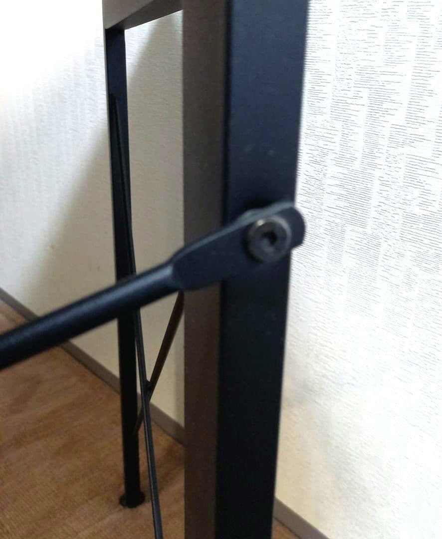 デスク　パソコンデスク　ニトリ　サーヤ　幅120×縦60×高76　ダークブラウン