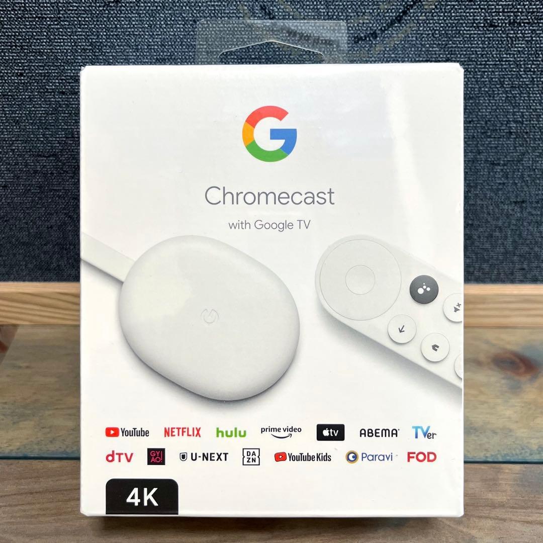 未開封　Chromecast with Google TV 4K