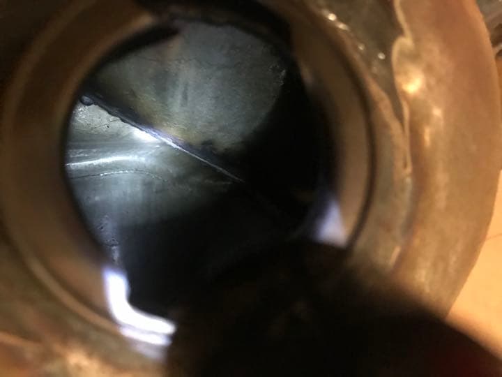 ハーレーダビッドソン　パンヘッド　48年　タンク　右