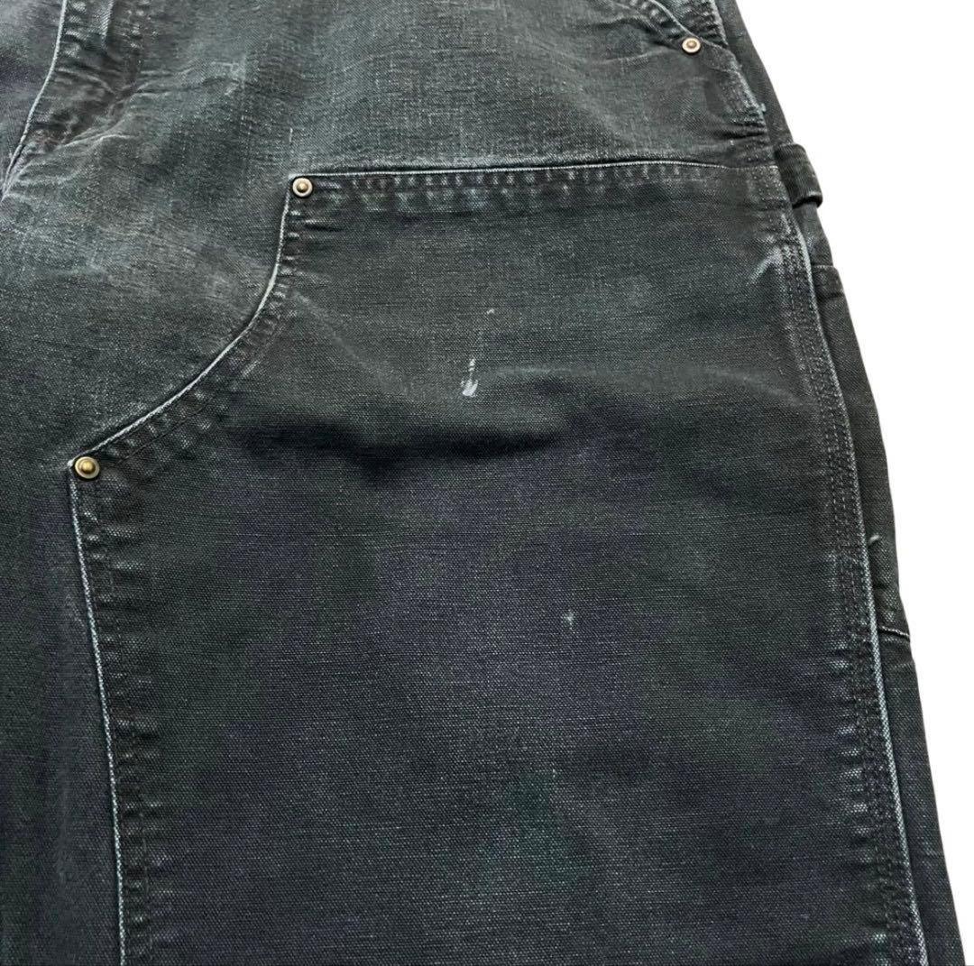 カーハート ダブルニー B136 ペインターパンツ ブラック