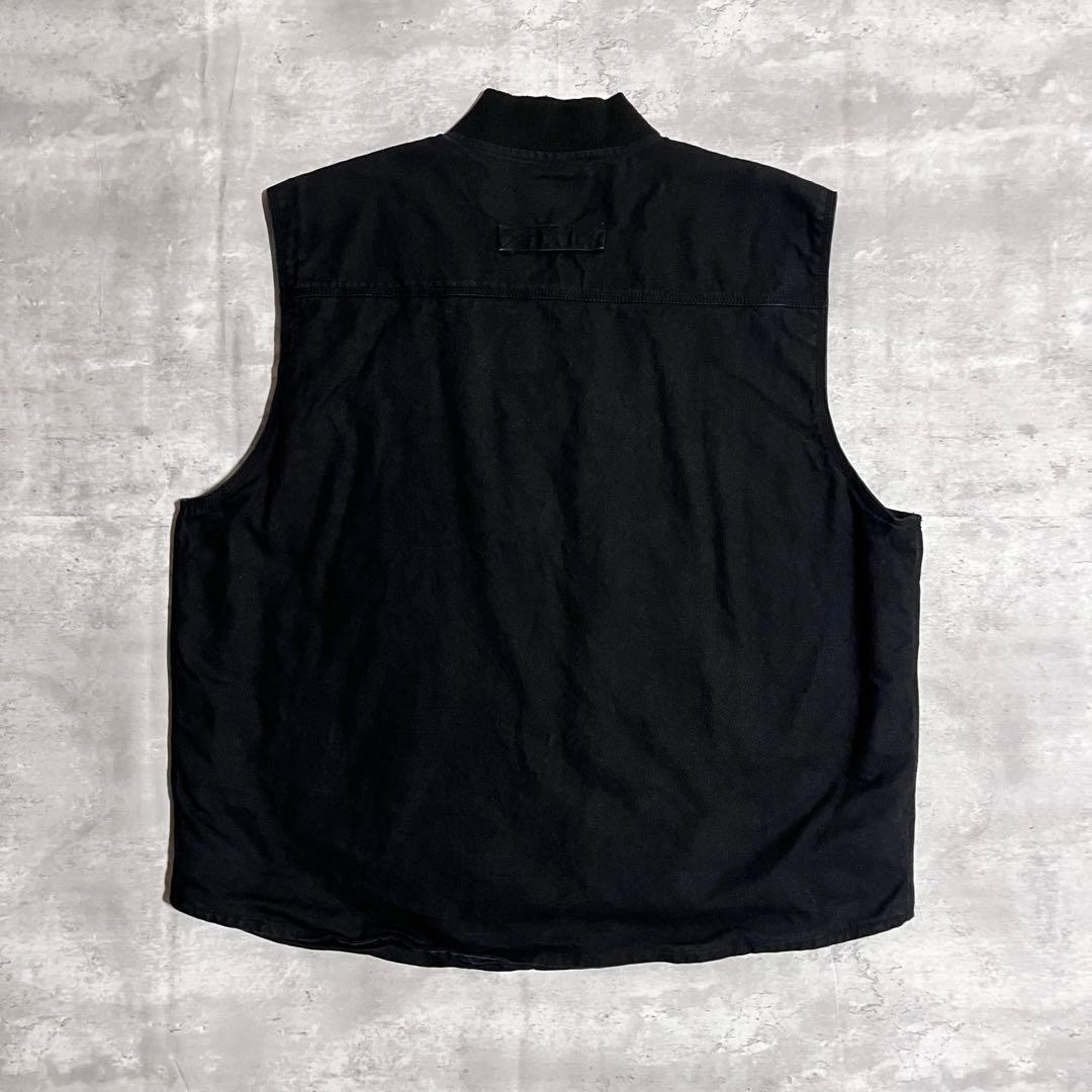 【美品】90s SMITH’S 裏ボア ダックベスト 黒 XXL