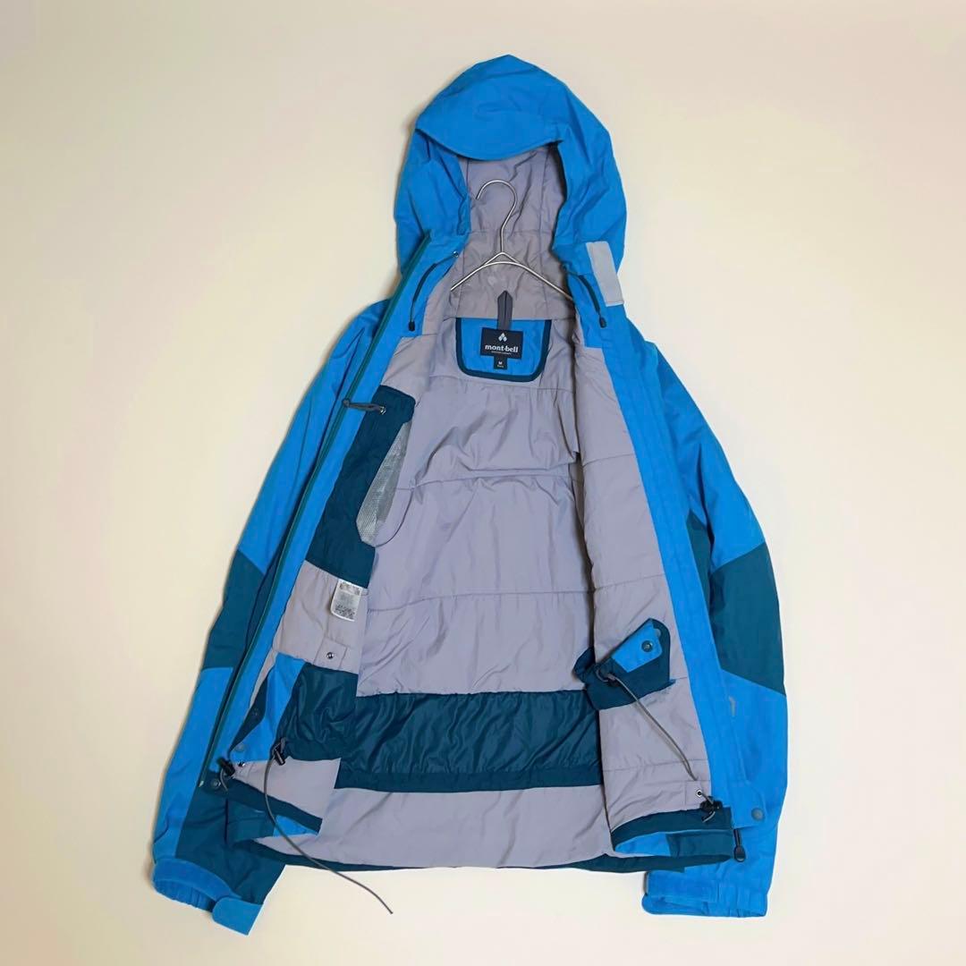 モンベル 1102107 パウダーライトパーカー スキー スノボ