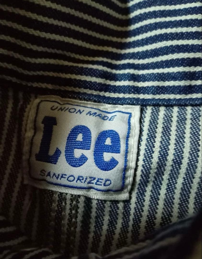 lee 91j ヒッコリー カバーオール　ビンテージ 古着 50s