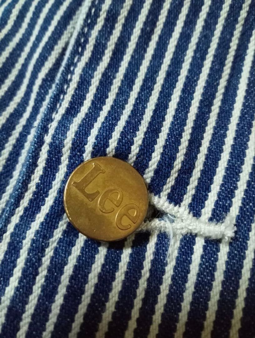 lee 91j ヒッコリー カバーオール　ビンテージ 古着 50s