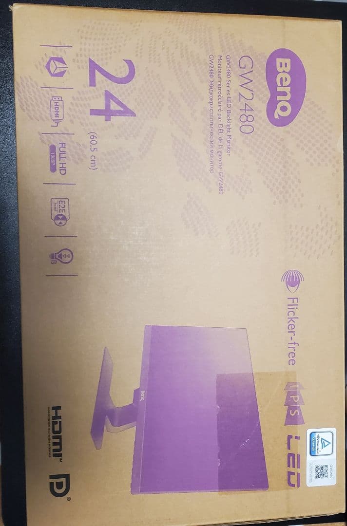 BenQ GW2480 23.8インチ モニター 本体