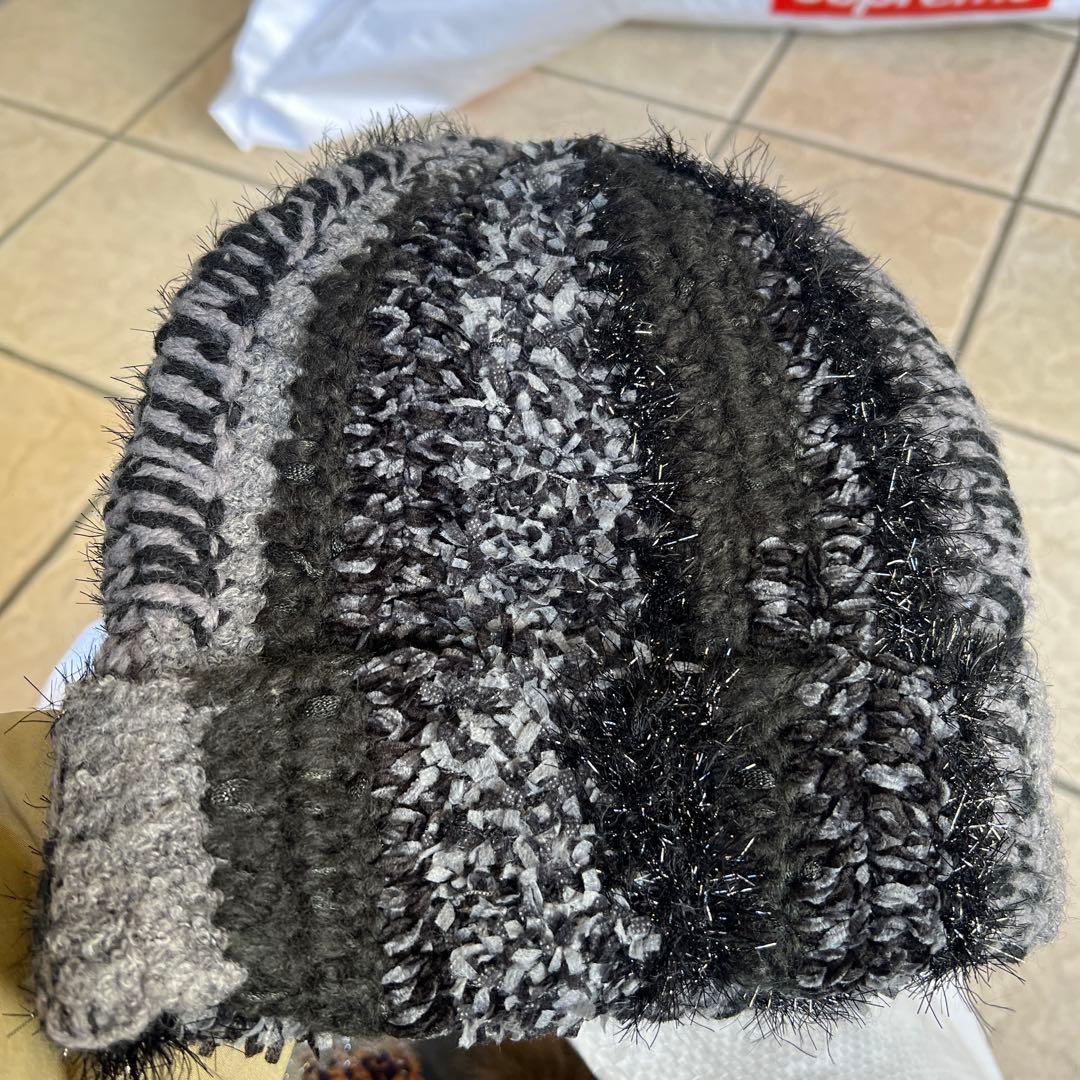 帽子 Supreme Tinsel Stripe Beanie \"Black\"