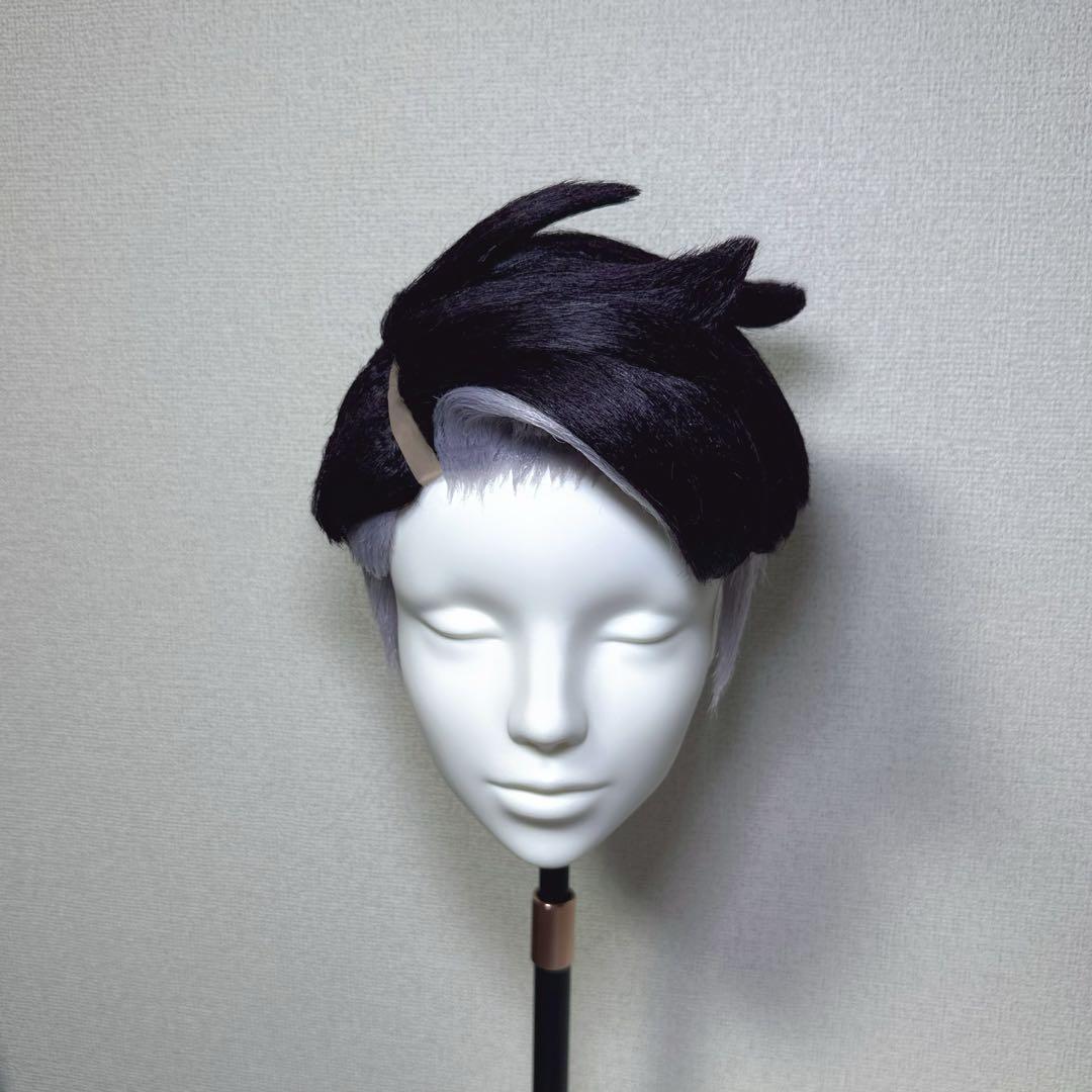 ポケモンZA カラスバ　コスプレ　ウィッグ　完成品　カットセット済み