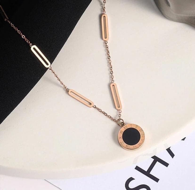 414 ローズゴールド ネックレス リバーシブル アクセサリー ジュエリー