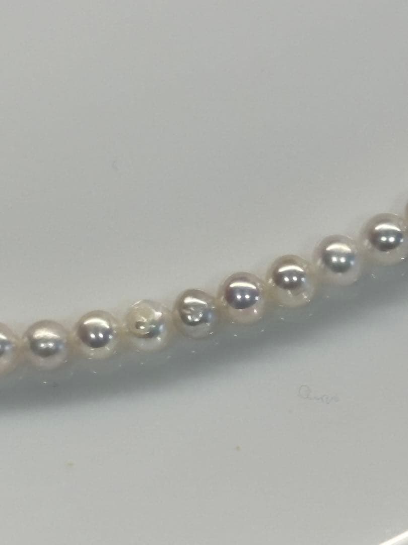 照り艶最強 訳ありホワイト あこやベビーパール 3mm 希少サイズ