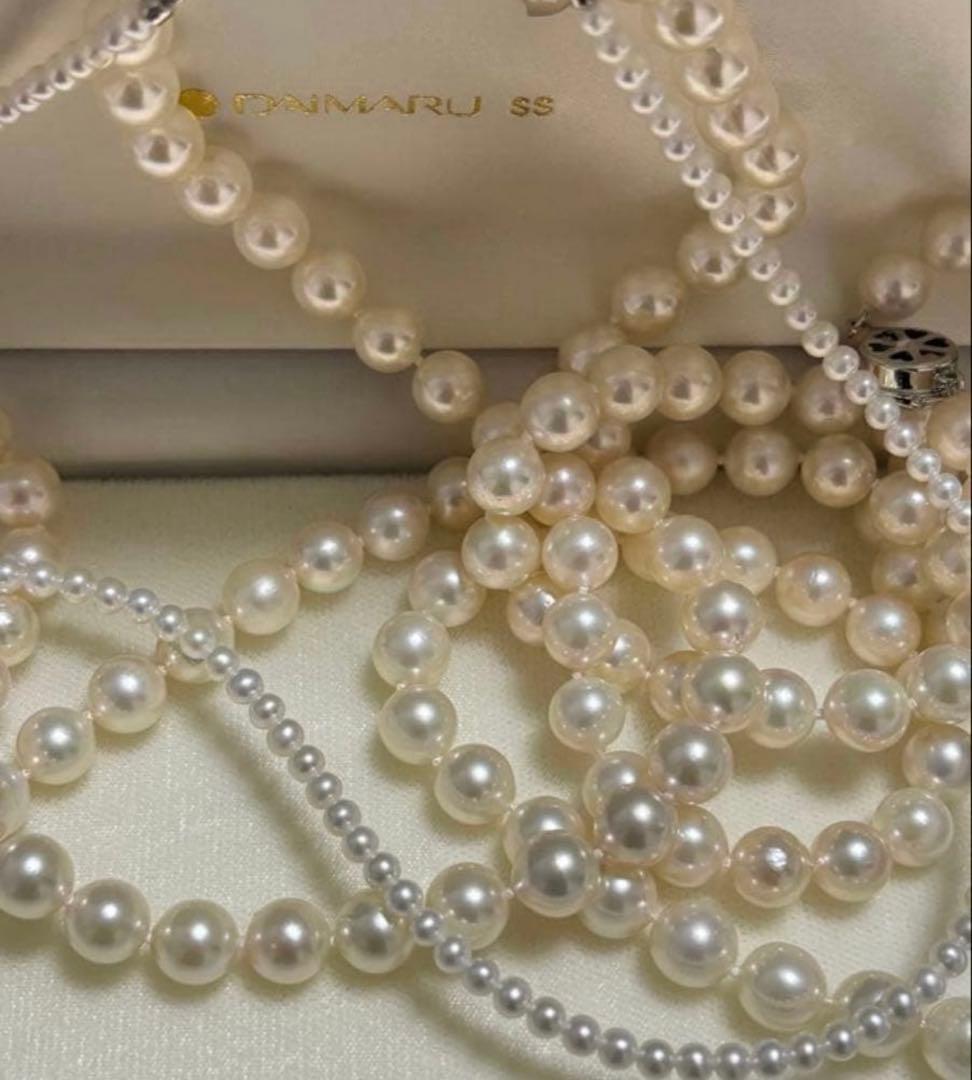 照り艶最強 訳ありホワイト あこやベビーパール 3mm 希少サイズ