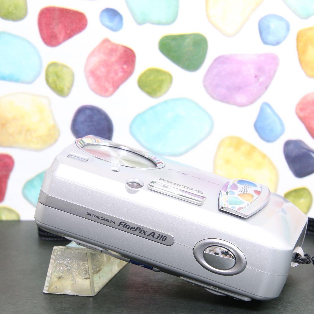 ♥︎◇レトロコンデジ♪ ◇完動品 ◇FUJIFILM finepix A310