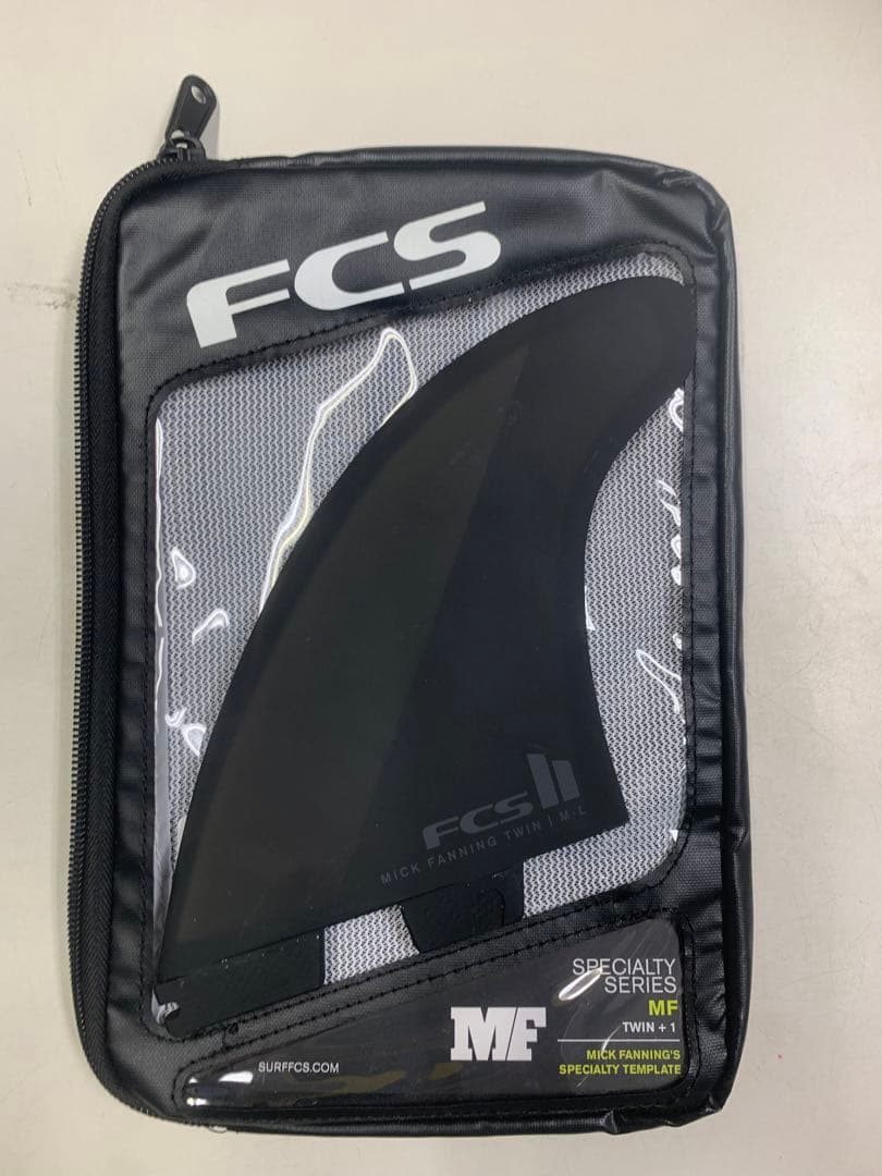 サーフィン・ボディボード FCS 2 MICK FANNING TWIN + 1 FIN SET