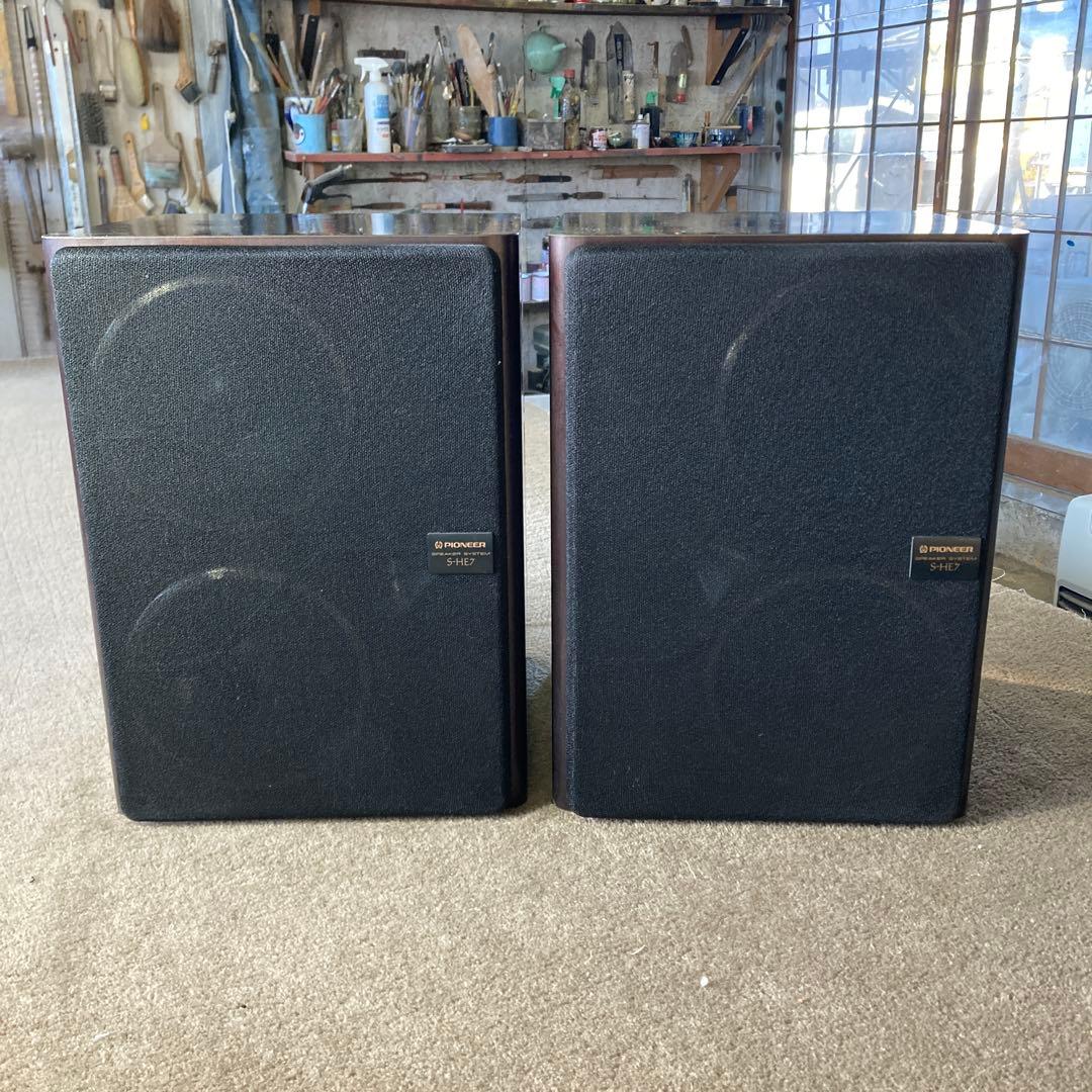 Pioneer S-HE7 木製 スピーカーセット