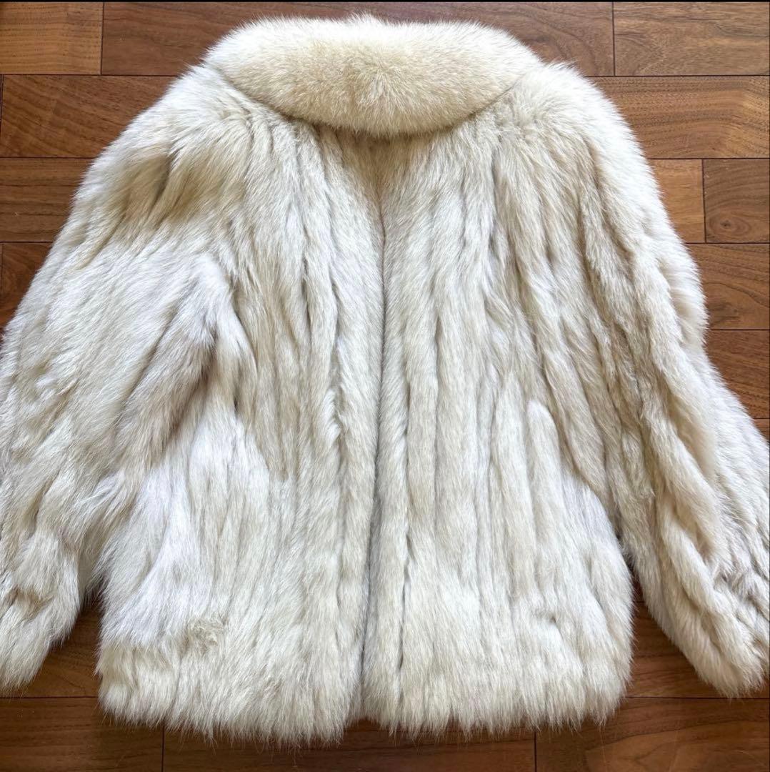 SAGAFOX サガフォックス リアルファー コート　ミンク毛皮　9号