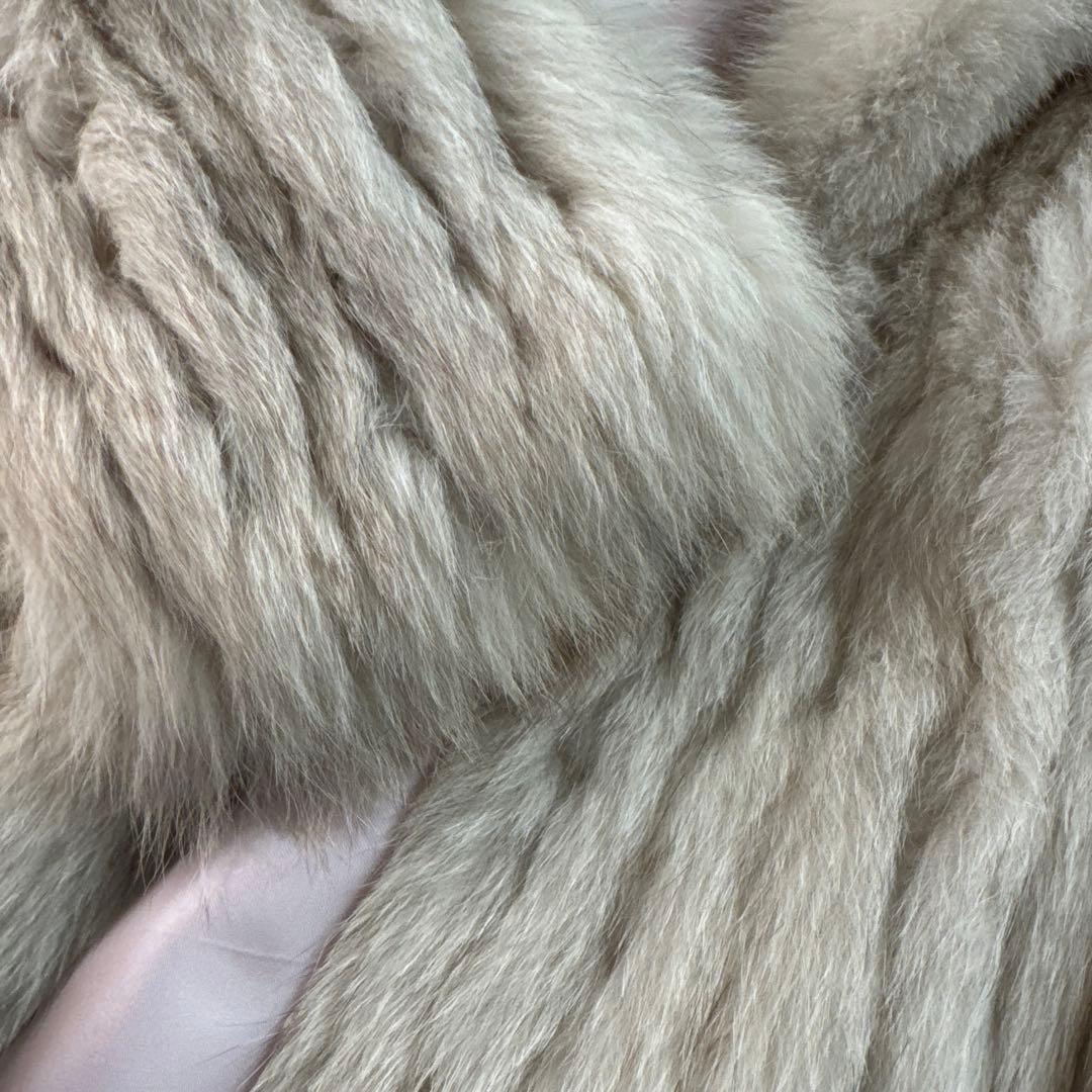 SAGAFOX サガフォックス リアルファー コート　ミンク毛皮　9号