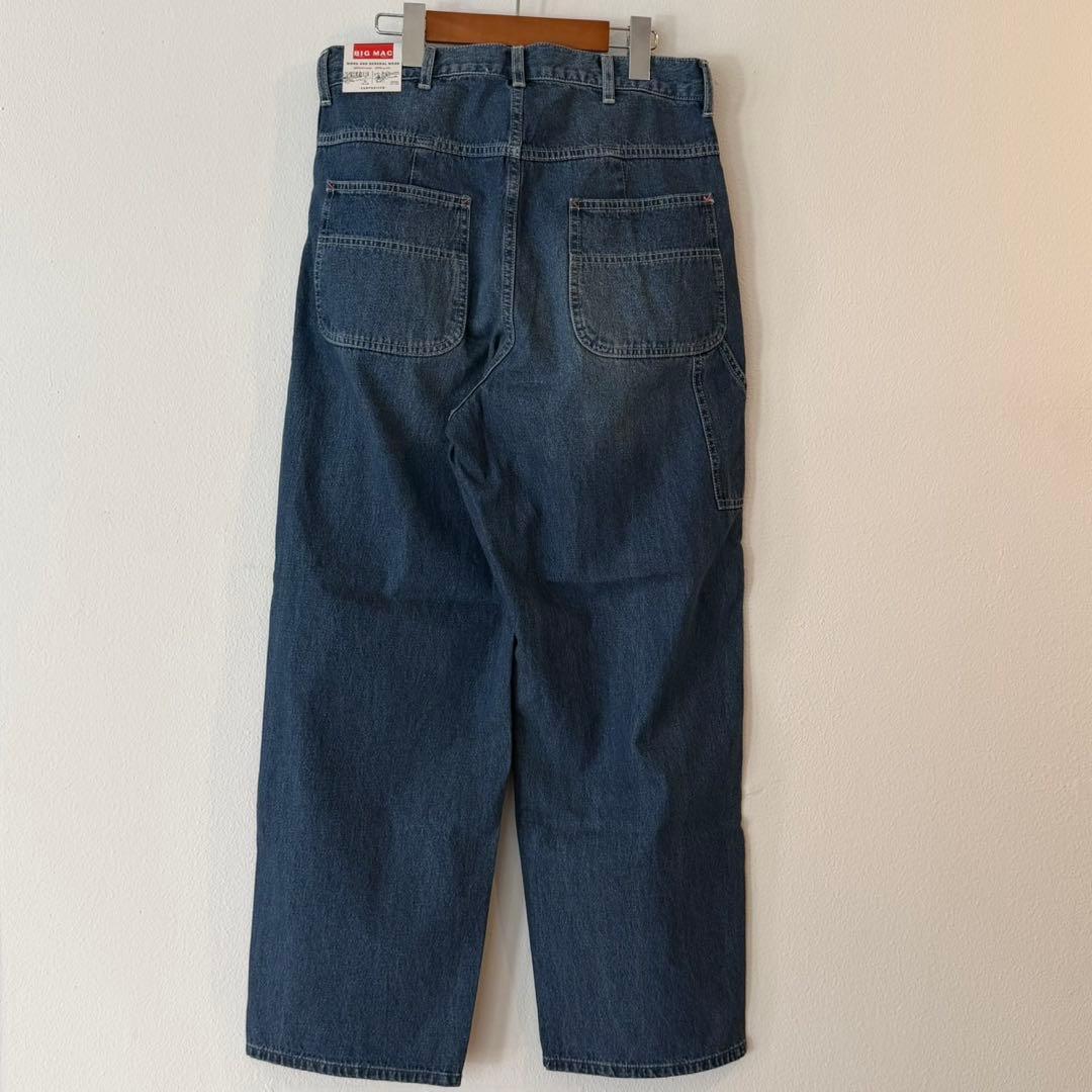 【BIG MAC】DENIM PAINTER PANTS USED M